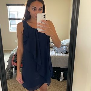 Navy Blue Shift Dress